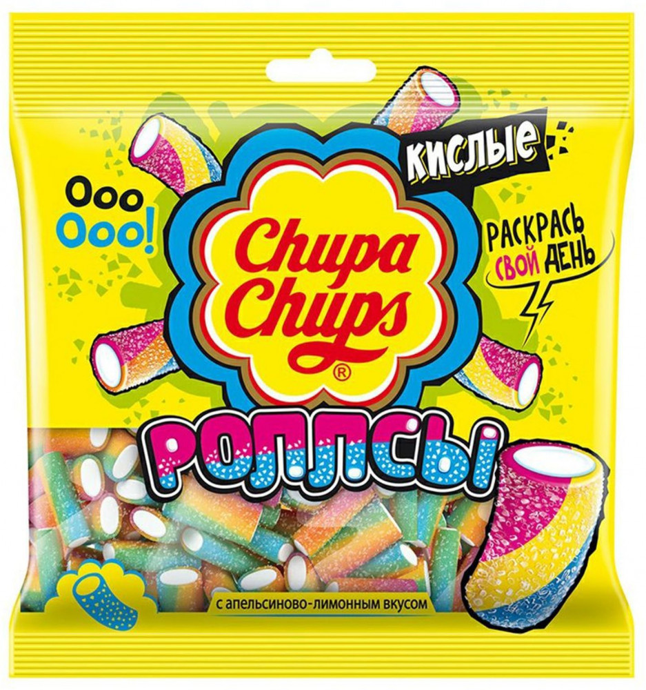 Мармелад «Кислые Роллсы» | Chupa Chups