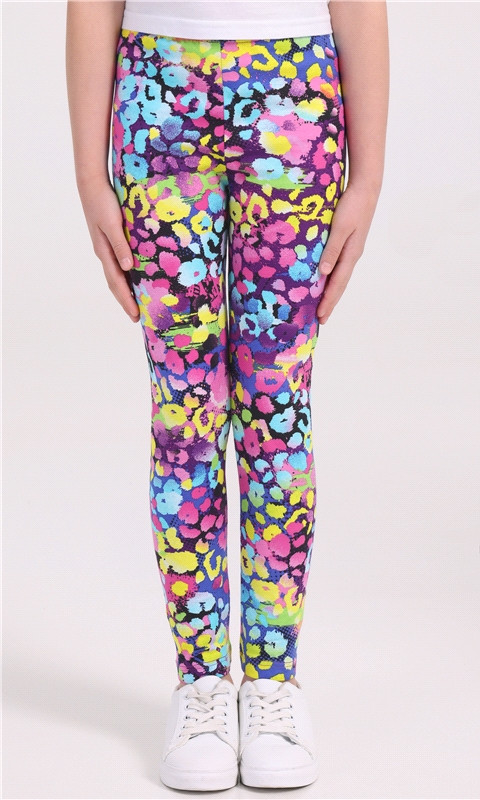 Легинсы для девочек | Лужок | Апрель