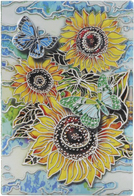 Блокнот с 3D-обложкой «Цветы солнца» | Белоснежка