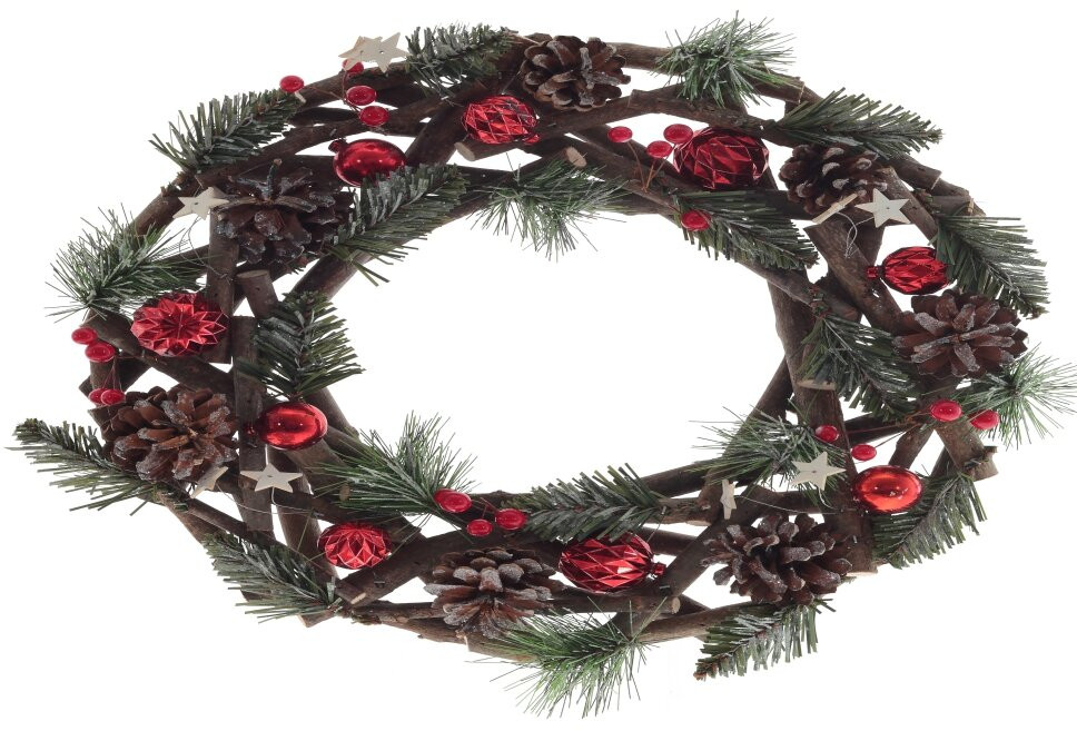 Венок новогодний | Новогодний декор «Сказочная пора» | Remeco club