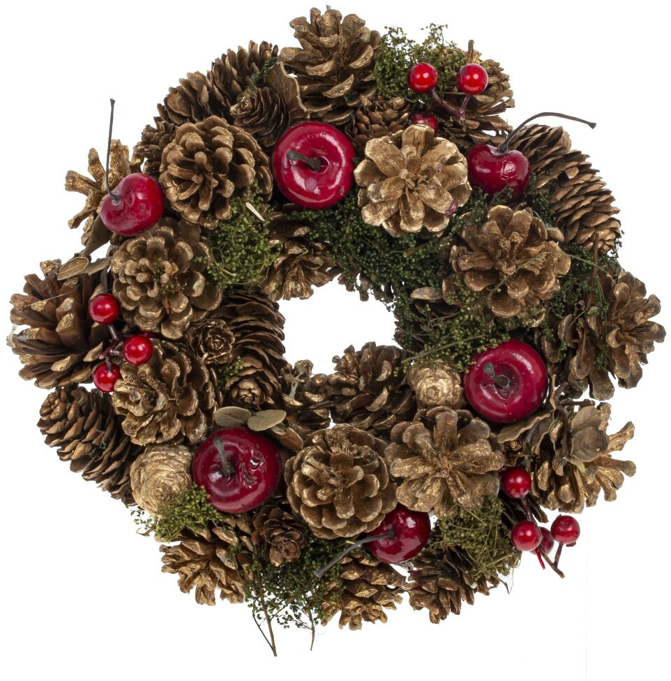 Венок новогодний | Новогодний декор «Сказочная пора» | Remeco club