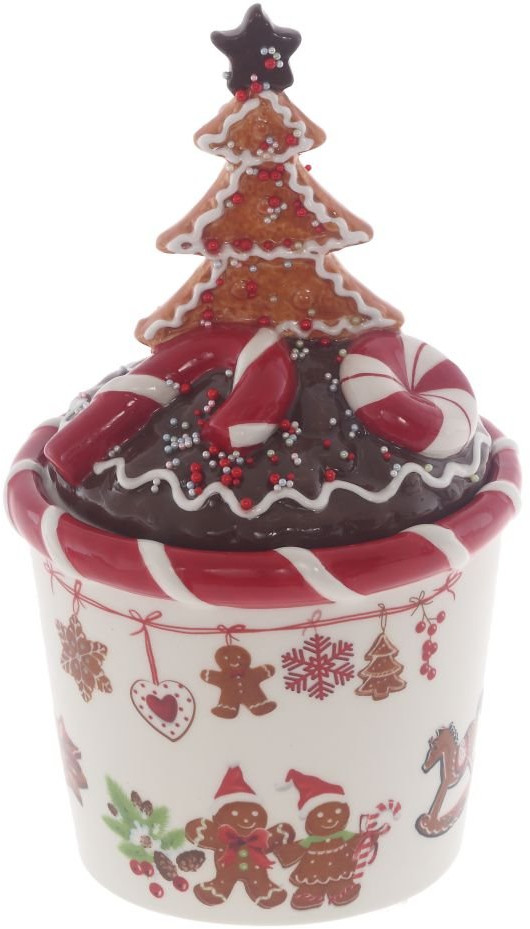 Конфетница «Пряничное настроение» | Новогодний декор «Имбирный пряник» | Remeco club