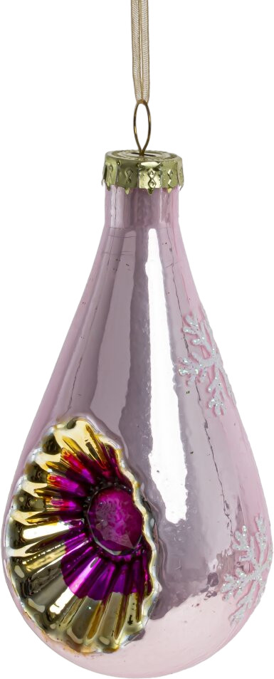 Украшение новогоднее «Капля» | Новогодний декор «Нежная мята» | Remeco club