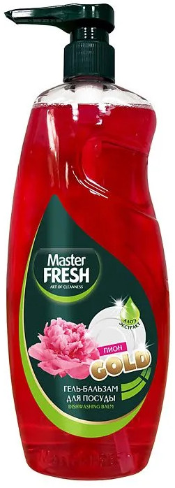 Гель-бальзам для мытья посуды «Gold» | Master Fresh