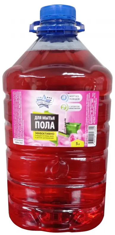 Средство для мытья пола «Лепестки роз» | Семь звезд