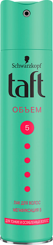 Лак для волос «Объем» | Taft