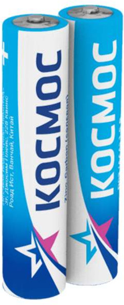 Набор батареек солевых ААА | Космос