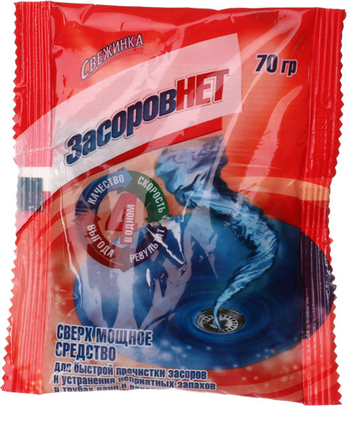 Средство для труб «ЗасоровНет» | Свежинка