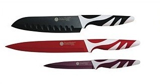 Набор ножей с цветными лезвиями (3 предмета) | Swiss Master