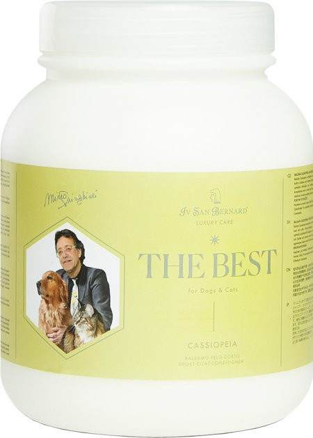 Кондиционер для короткой шерсти собак и кошек с экстрактом акации «Cassiopeia» | The Best | Iv San Bernard
