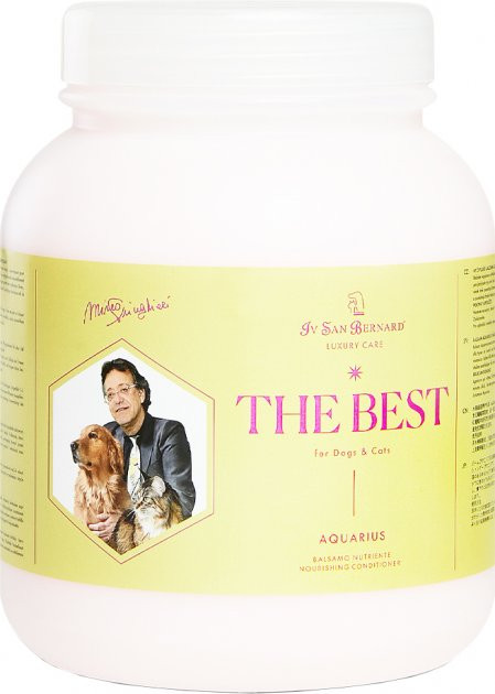 Кондиционер для всех типов шерсти собак и кошек с экстрактом красной лозы «Aquarius» | The Best | Iv San Bernard