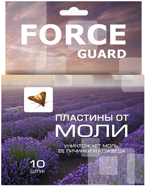 Пластины от моли | Force Guard
