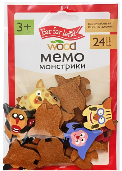 Игра настольная «Мемо. Монстрики»