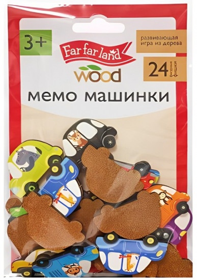 Игра настольная «Мемо. Машинки»