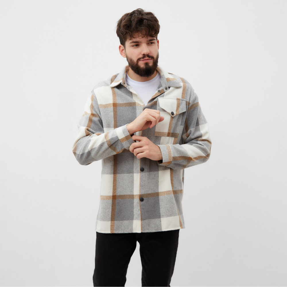 Рубашка мужская в клетку | MIST