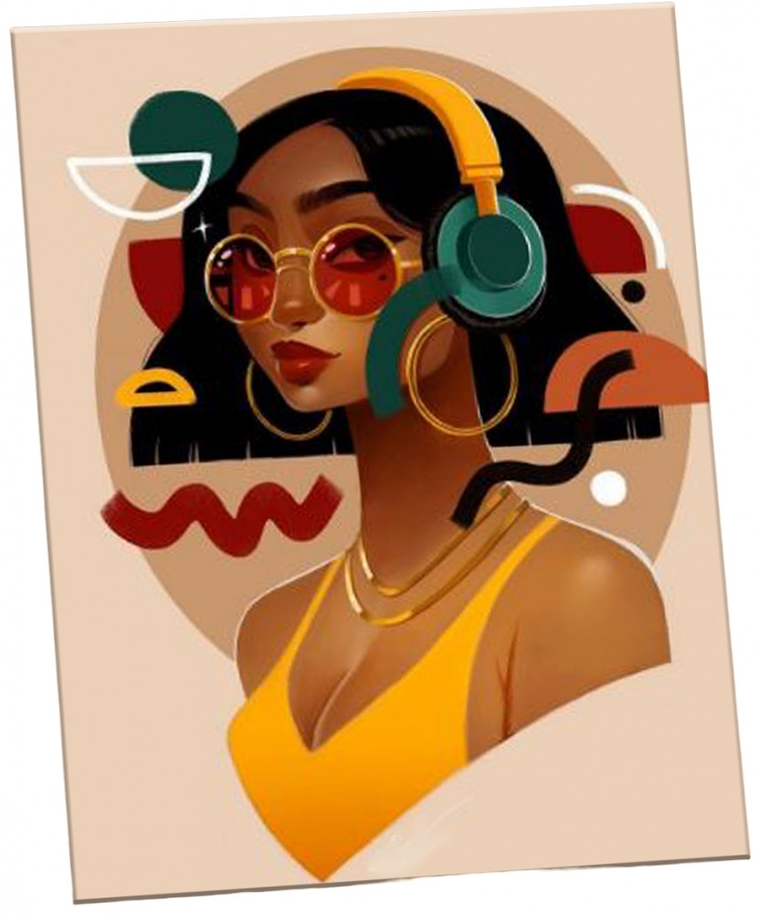 Картина по номерам «Абстрактный стиль» | Флюид