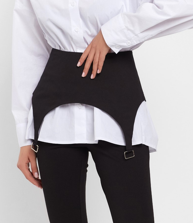 Юбка-баска женская | Denim | MIST