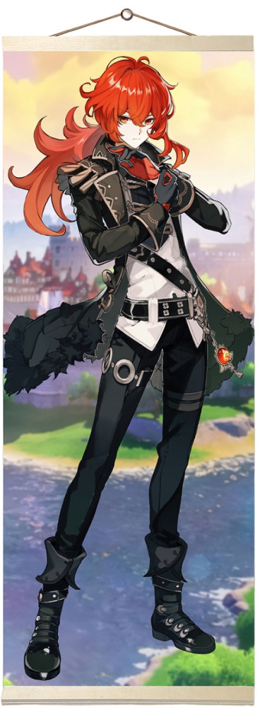 Мозаика алмазная «Геншин Дилюк» | Геншин | SilverToys