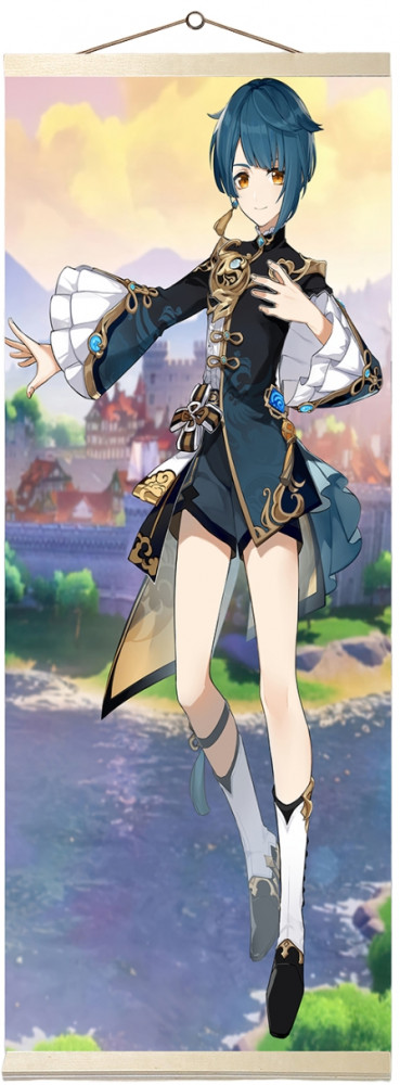 Мозаика алмазная «Геншин Син Цю» | Геншин | SilverToys