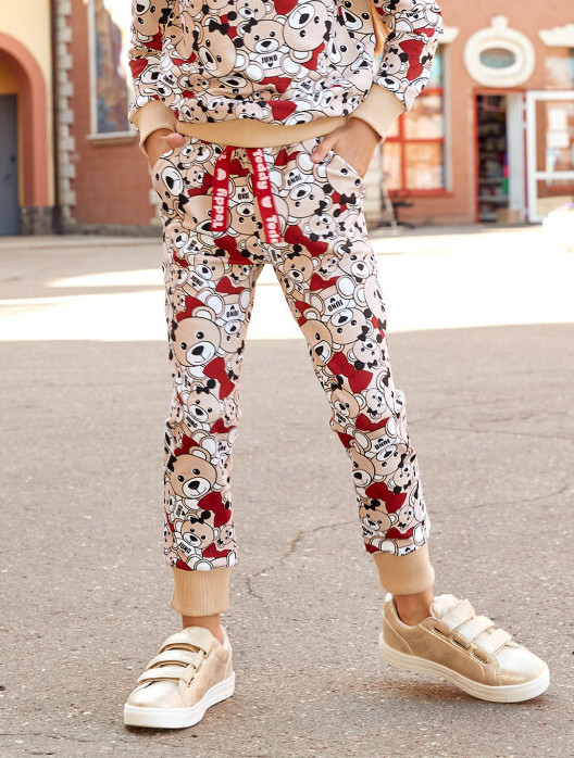 Брюки для девочек | Teddy bear | Juno