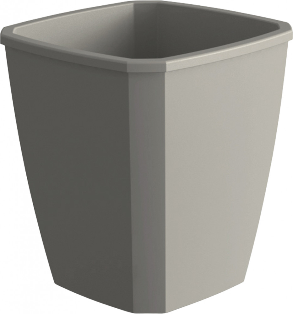 Кашпо квадратное с дренажной вставкой | Лаунж | Martika