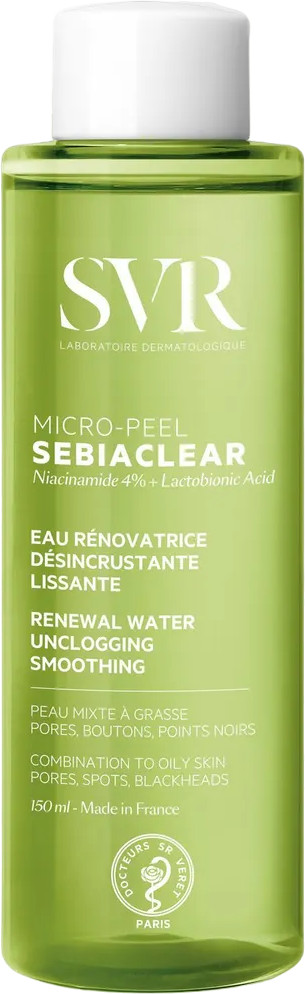 Лосьон для лица микроотшелушивающий «Sebiaclear micro-peel» | SVR