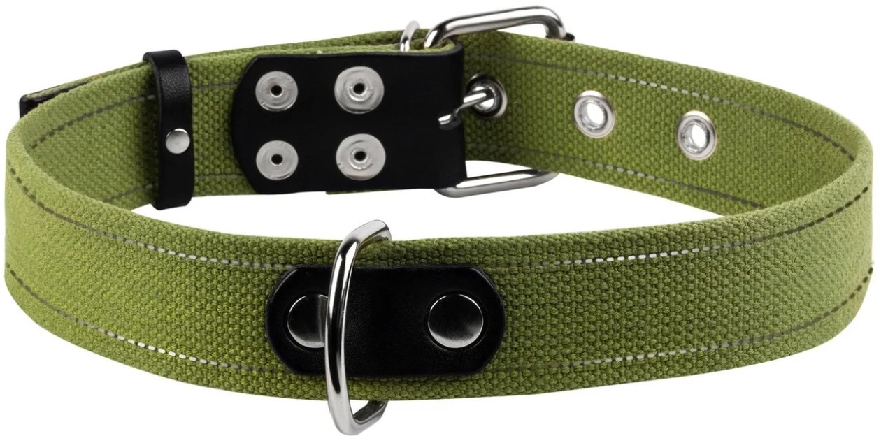 Ошейник для собак со светоотражающей нитью | CoLLaR