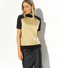 Водолазка женская «Фирменное приветствие, gold»