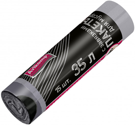 Мешки для мусора с завязками