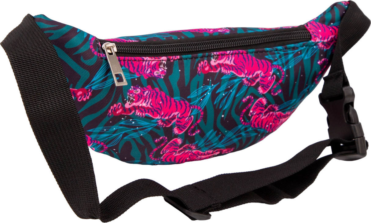 Сумка поясная «Tiger» | Котики Кожгалантерея | NAZAMOK