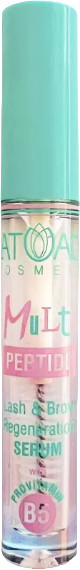 Сыворотка для для роста и укрепления ресниц и бровей «Multi Peptid» | L’atuage Cosmetic
