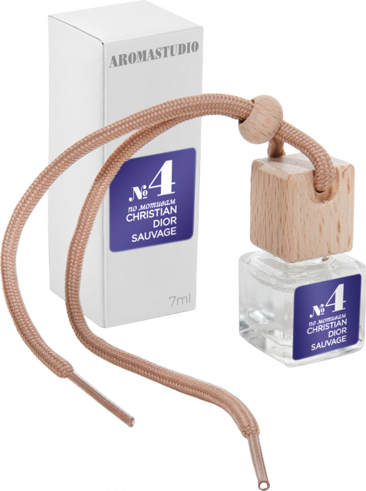 Ароматизатор подвесной «№4 Sauvage» | Аromastudio