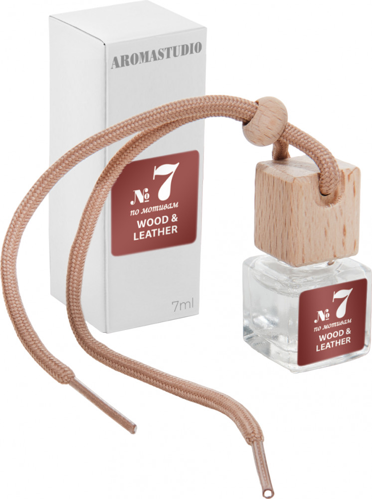 Ароматизатор подвесной «№7 Wood and Leather» | Аromastudio