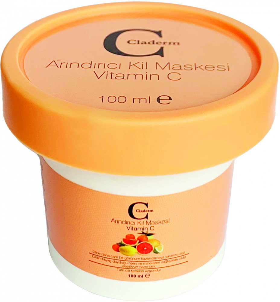 Маска глиняная для лица «Vitamin C» | Claderm