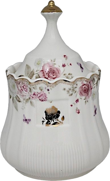 Банка с крышкой | Пионы | Lenardi