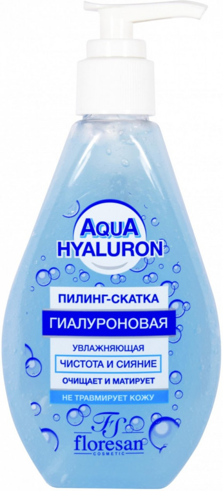 Пилинг-скатка для лица «Гиалуроновая» | Aqua Hyaluron | Floresan