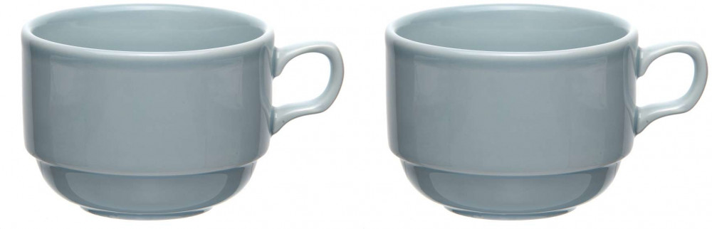 Набор чашек «Акварель» | Башкирский фарфор