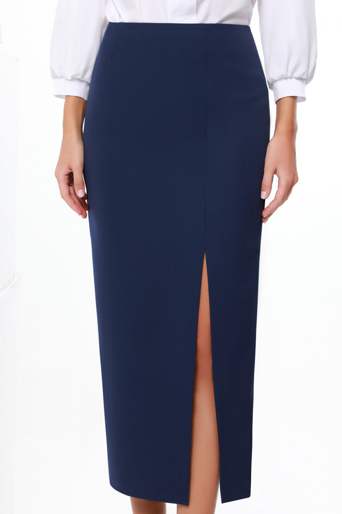 Юбка с разрезом женская | DStrend