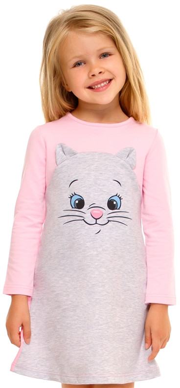 Платье для девочек | Три котика | Апрель