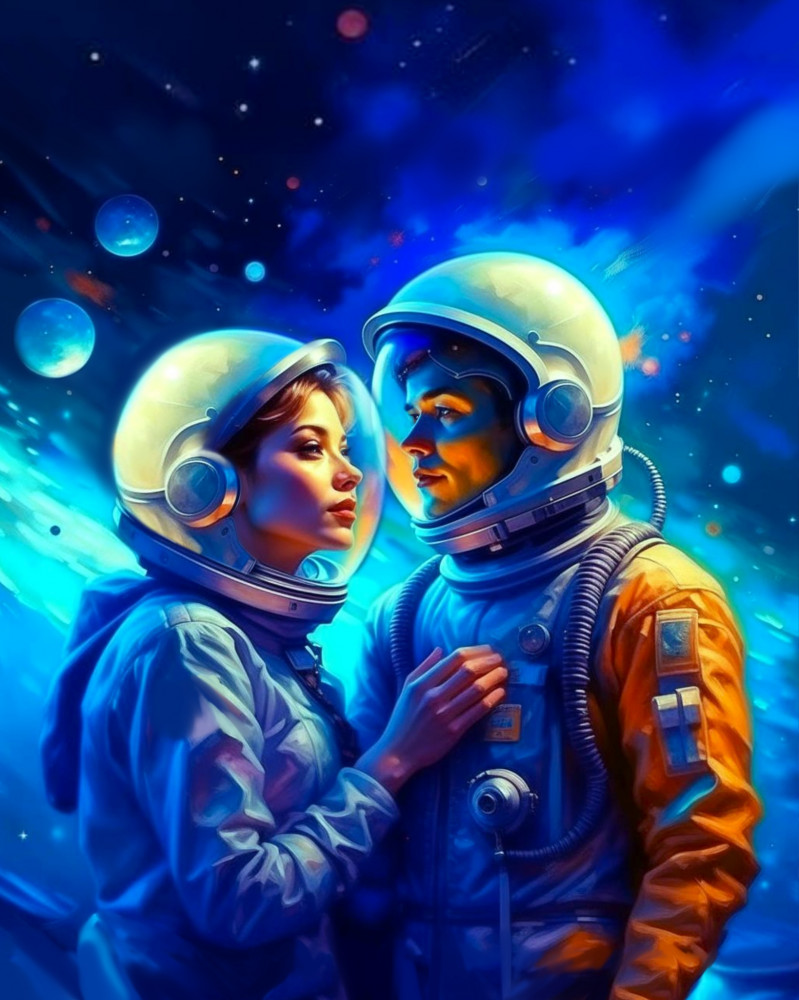 Картина по номерам «Открытый космос» | Арт Фея