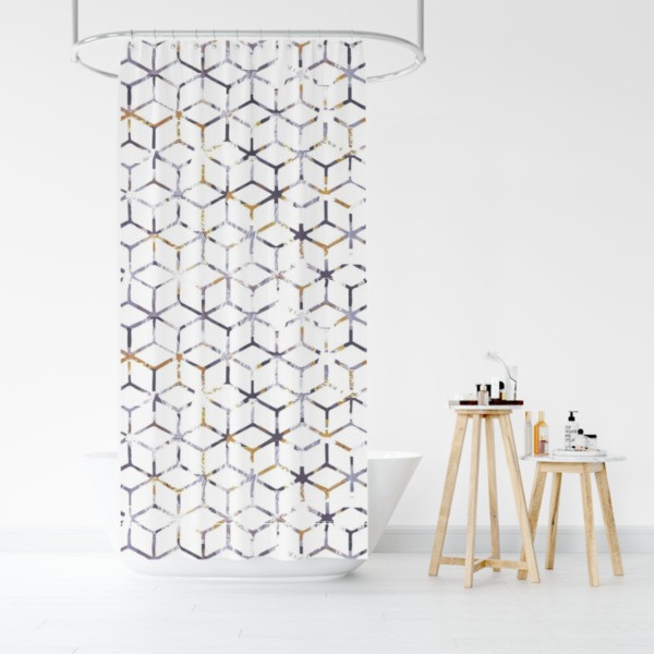 Штора для ванной «Альма» | Селфи