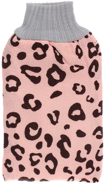 Мочалка-варежка для тела скрaбирующая «Premium-Leopard» | Ультрамарин