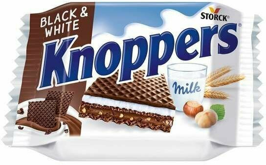 Печенье вафельное «Молоко и шоколад» | Knoppers