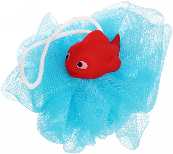 Мочалка-шар детская «Рыбка» | Ultramarin