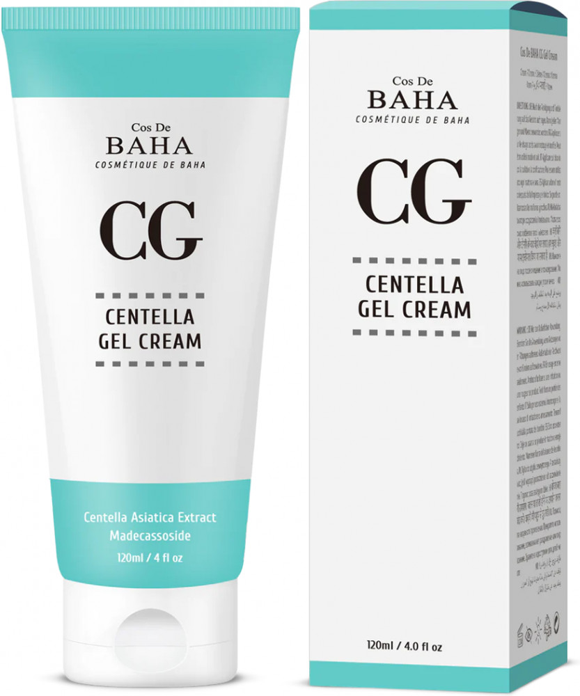 Крем-гель для лица восстанавливающий с центеллой азиатской «Centella Gel Cream» | Cos De BAHA