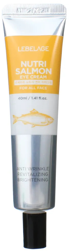 Крем для кожи вокруг глаз c маслом лосося «Eye Cream Nutri Salmon» | Lebelage