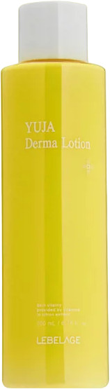 Лосьон для лица увлажняющий на основе экстракта юдзу «Yuja derma lotion» | Lebelage