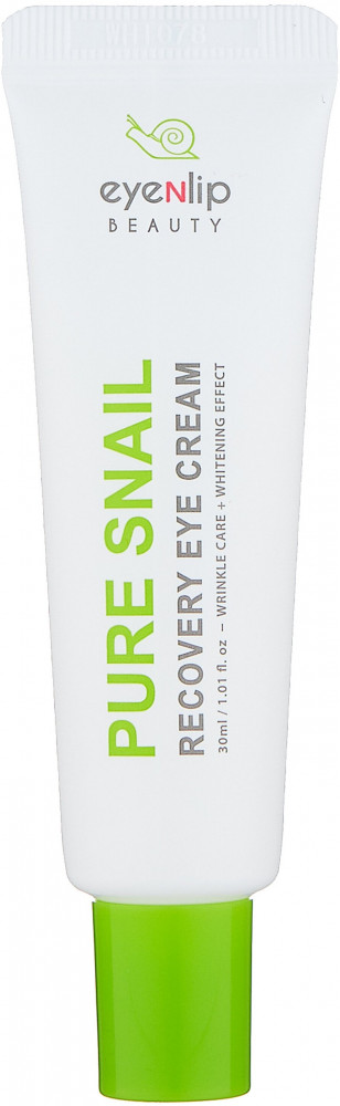 Крем для кожи вокруг глаз с муцином улитки «Pure Snail Recovery Eye Cream» | Eyenlip beauty