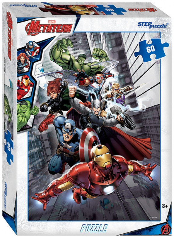 Пазл «Чёрная вдова» | Step Puzzle