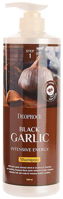 Шампунь с экстрактом черного чеснока «Black Garlic Intensive Energy Shampoo» | Deoproce